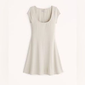 Abercrombie Short-Sleeve Knit Mini Dress | Size M PT
